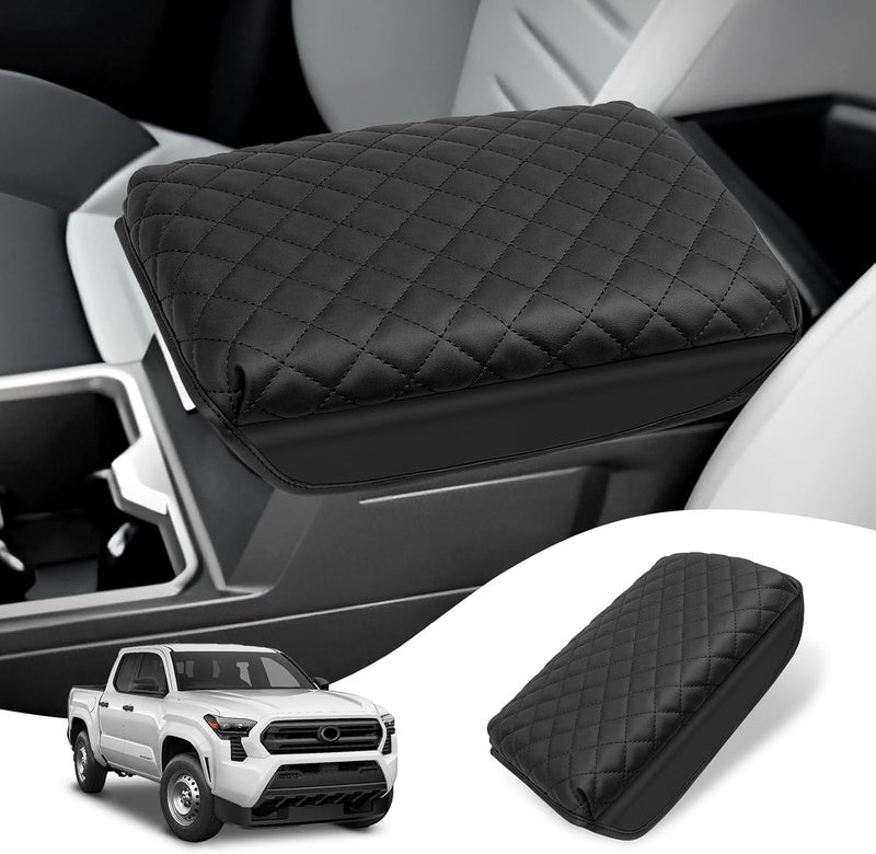 Rilsen Custom Fit for Center Console Cover Tacoma 2024 2025 Armrest Cover Center Console Pad Interior Accessories Car Armrest Seat Box Cover Protector - Image 1